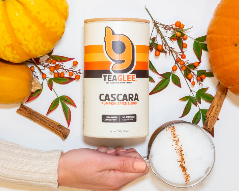 Pumpkin Spice Cascara Latte