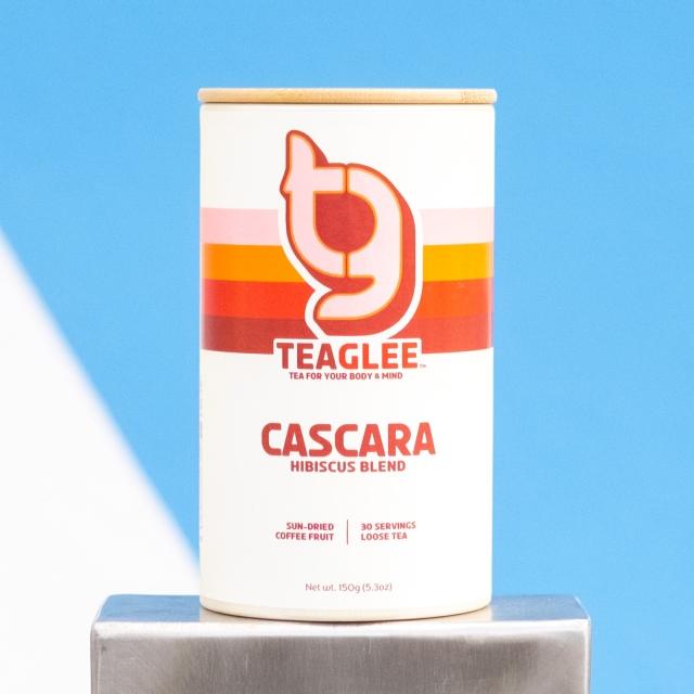 TeaGlee Cascara with Hibiscus Loose TeaGlee 